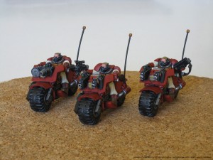 Blood Ravens Scout Bikers