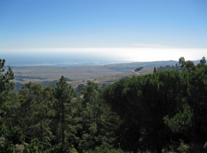 View of San Simeon from Hearst Castle