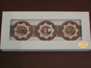 Wooden Christmas ornaments