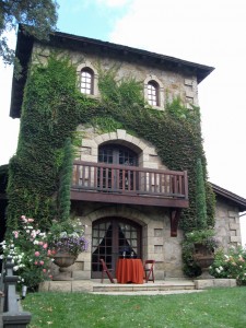 Tower at V. Sattui Winery