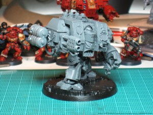 Grey Knight Dreadnought with Heavy Flamers